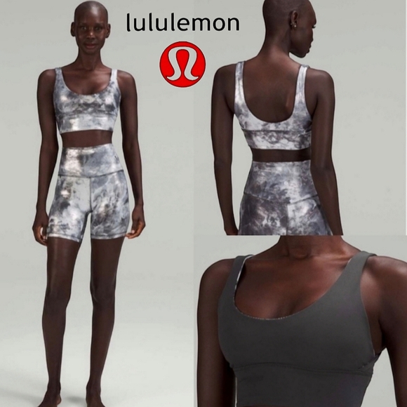 Lululemon Align Shine Bra Light Support Reversible Diamond Dye Starlight XS NWT - Picture 1 of 15